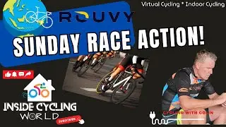 It's Sunday Group Ride Race Action Again...Check it Out Virtual Riders! @ROUVY