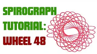 Как сделать спирограф: колесо 48 в кольце 144-96