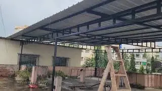 SHED WORK ON TERRACE 
