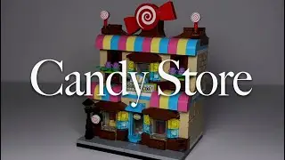 Lego 40692 Candy Store  - toy unboxing, speed build, review