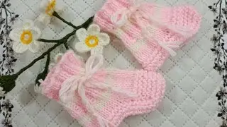 How to make kid's woolen socks #viral#knitting  