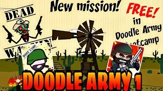 Trying Doodle Army 1 [ The Game Before Doodle Army 2 ] PLAYING WITH ZOMBIES!?!?