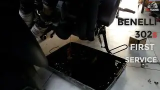 First Service Oil Change I Benelli 302s 2021