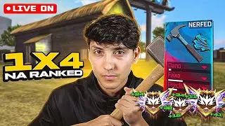 10 PARTIDAS SEM PERDER  BOOYAH NA RANK !   🔥FREE FIRE AO VIVO 👻 ONEXT 👻