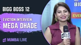 Megha Dhade gets evicted from Bigg Boss 12 | Exclusive| Colors TV | Mumbai Live