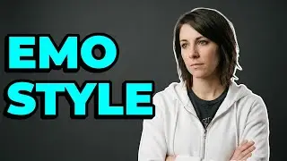 What role do skinny jeans play in emo outfits?