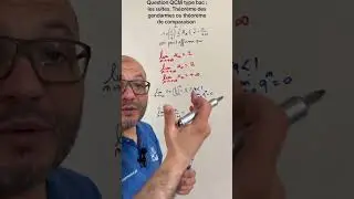 Question QCM type bac : Limite de suites. Th&eacute;or&egrave;me des gendarmes ou th&eacute;or&egrave;me de comparaison