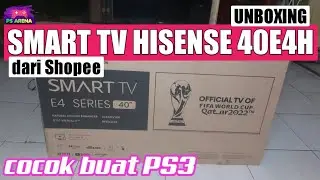 smart Tv bagus untuk ps3 ||Hisense 40E4H