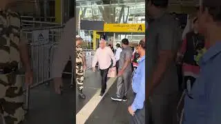 𝐆𝐥𝐨𝐛𝐚𝐥 𝐒𝐭𝐚𝐫 Ram Charan along with his baby #Klinkarakonidela landed In Chennai | #GameChanger