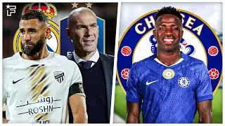 L'ANNONCE de Benzema sur Zidane et les Bleus, Chelsea est CHAUD sur Vinicius Jr | Revue de presse