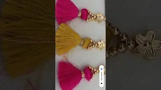 new saree kuchu designs | latest trending saree kuchu designs | easy saree tassels #sareekuchu