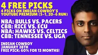 Wednesday NBA Basketball Picks Predictions & Best Bets 01/28/2026 Indian Cowboy Picks Predictions