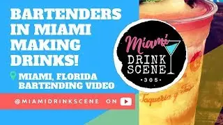 🍻 🍷 ☕ MIAMI DRINK SCENE I BEST DRINKS in MIAMI - Youtube Channel