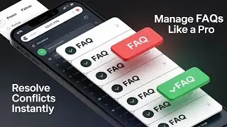 How to Easily Manage & Resolve FAQ Conflicts in Alhena AI | Knowledge Base Tutorial