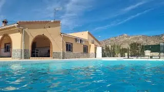 Maison piscine splendides vues ✅ à vendre à Albatera Alicante