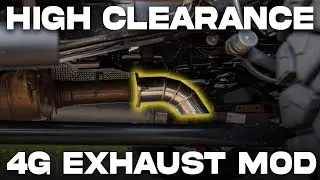 High Clearance Exhaust (Tail Pipe) Mod For 4G Tacoma - SXTH Element Off-Road 