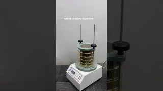 How Electromagnetic Sieve Shaker Works? | Perfect Sieving Technology Explained #sieve #labequipment