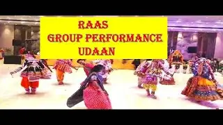 DANDIYA GROUP PERFORMANCE |  THE DANDIYA FUSION | KOLKATA | UDAAN 2024 | Maru man mohi gayu