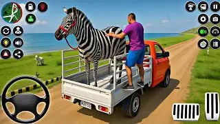 اینیمل ٹرانسپورٹ ٹرک گیمز - اینیمل ٹرک سمیلیٹر گیمز #10 - Animal Truck Transport Game