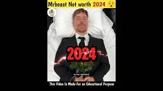 Mrbeast Net worth 2024 💰😯|Mr Jahangir|#shorts #viral #trending #facts