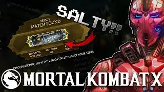 SALTY TEABAGGER! | Mortal Kombat X : Sektor Triborg Gameplay