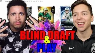 Слепой драфт и игра против TD! Драфт Madden 19 MUT