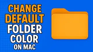 How To Change Default Folder Color On Mac Os Tahoe