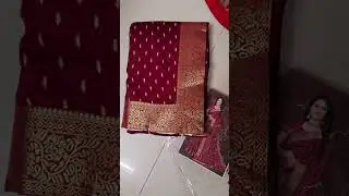 #SAREE MAROON FOR #FESTIVE/PARTY ON #LIMEROAD.LINK GIVEN.SUPPORT OUR EFFORTS. PLEASE SUBSCRIBE !