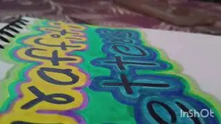 Graffiti letters art