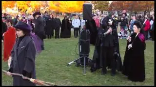 Halloween Salem MA 2010 Salem Common - Lori Bruno - Christian Day - Leanne Marrama