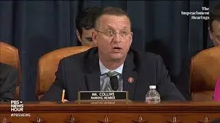 WATCH: Rep. Doug Collins calls impeachment hearings a &lsquo;PR move&rsquo;