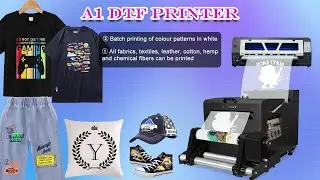 ERASMART A1 DTF Printer: Dual Print Heads, Dual the Productivity