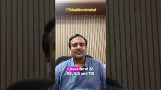 BREAKING UPDATE for all taxpayers.  Due date for filing your ITR extended from Jul 31 to Sep 15 2025