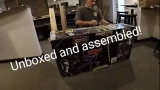 Сборка аркадного шкафа T2 из Arcade 1up