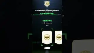 94+ Encore Icon Player Pick SBC is here! 👀 Should we do 2 more?