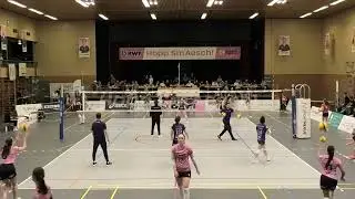 Gabrielle Attieh #8, Black jersey vs Sm'Aesch