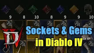 Gems, Sockets, Runes & Jewelry in Diablo 4 - How it works (Hands-on Impressions & Details)