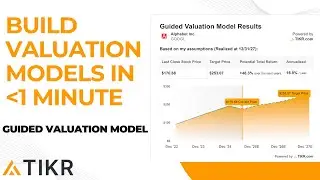 How to forecast a stock's upside in under a minute with Guided Models