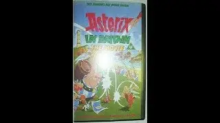 Original VHS Opening: Asterix in Britain (UK Retail Tape)