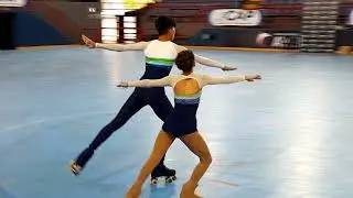 Primer nacional en pareja San Luis 2021 Lucia y Gaston