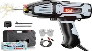 Handheld Welding Machine 110V: Portable Welder with IGBT Inverter 6 Variable Current
