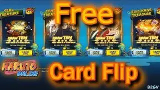 Naruto Online: Free Card Flip 1/22/17