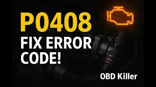 Clear error code P0404 | Turn off the check engine light with OBD Killer