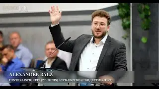 Hinterlistigkeit (Zeugnis) | Лукавство (свидетельство). Alexander Balz