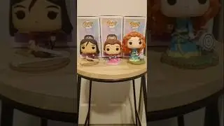 I Complete Funko Pop Disney Princess Celebration Series 3 #mulan #beautyandthebeast #disneyprincess