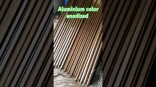 Aluminium color anodized plant darbhanga
