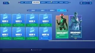 Umm... Epic Games?! / I think the Breakpoint Challenges are glitched