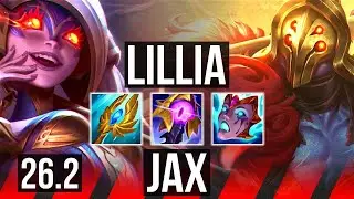 LILLIA vs JAX (TOP) | KR Master | 26.2