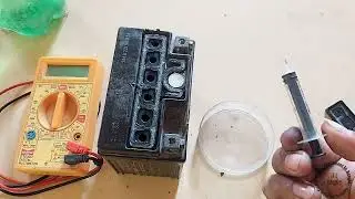 Bike battery Repair at Home | Honda bike all battery charging problem | Bike battery low