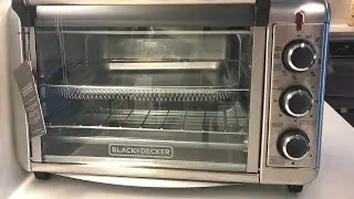 Распаковка и обзор аэрогриля-тостера Black+Decker Crisp N Bake